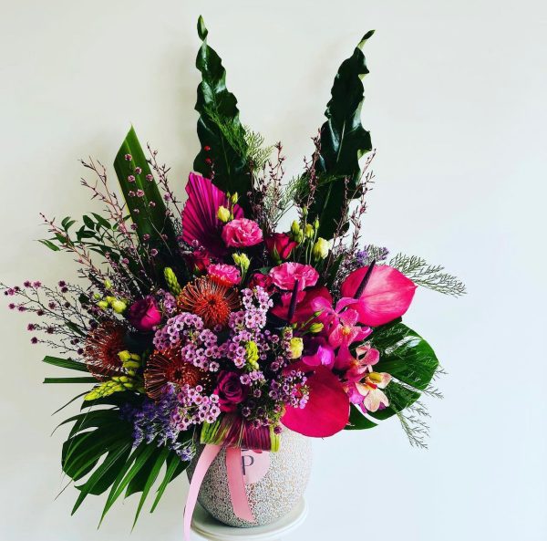 Large Flower ceramic pot Arrangement